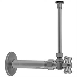 Sweat Jaclo 317-X-62-PEW 1/2 Copper Pewter x 3/8 OD Compression Standard Cross Lever Fit Extension Valve Kit 